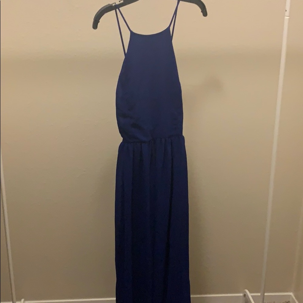 Royal Blue Brides Made Dress- Charlotte Russe-XL